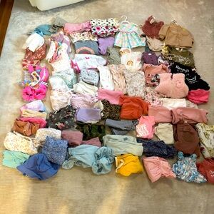 NEW and lightly worn Baby Clothes and Accessories Lot!!